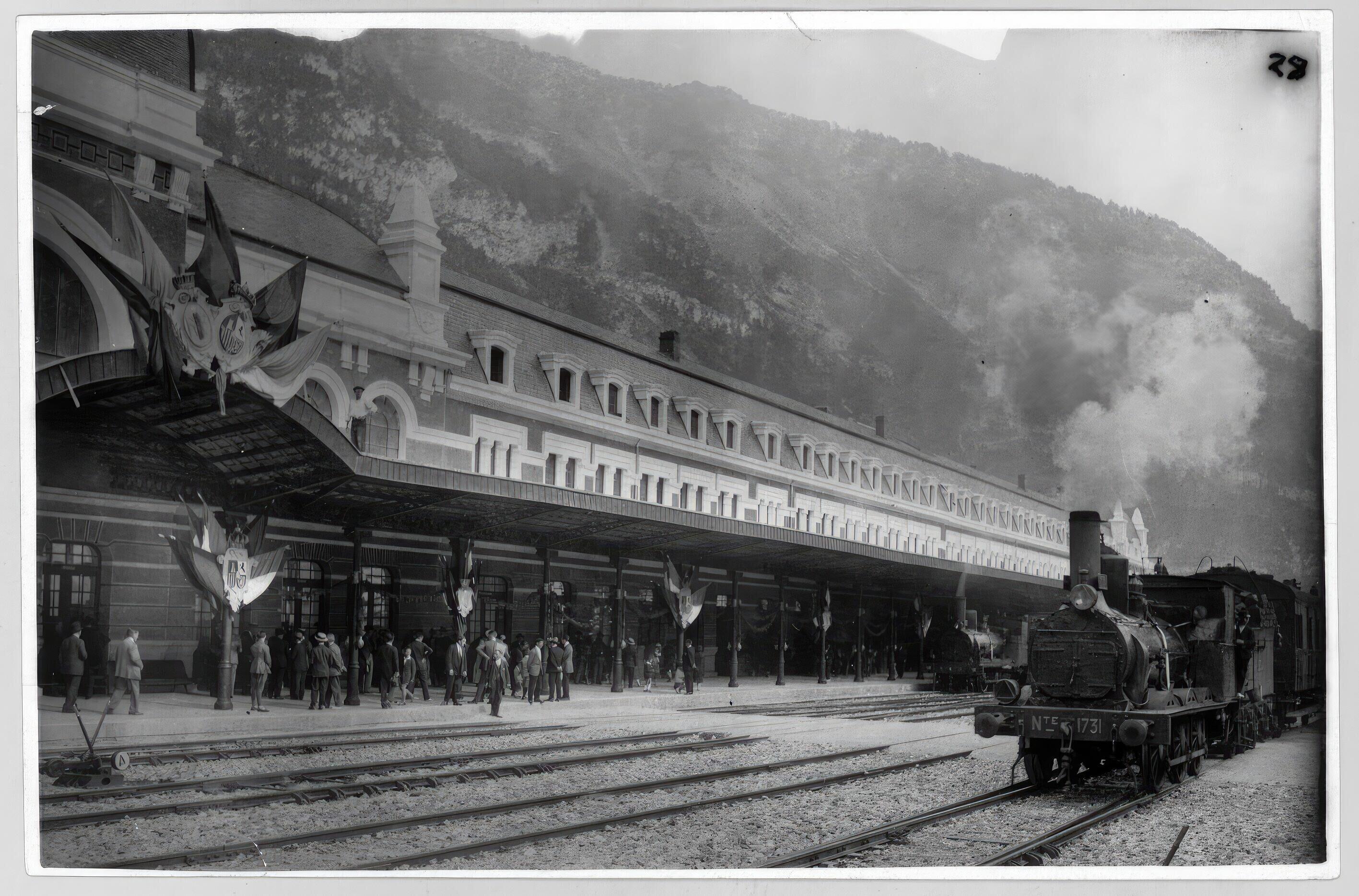 Im Zweiten Weltkrieg spielte der Bahnhof eine wichtige Rolle
