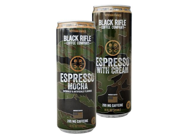 Black Rifle Coffee Espresso mit Sahne