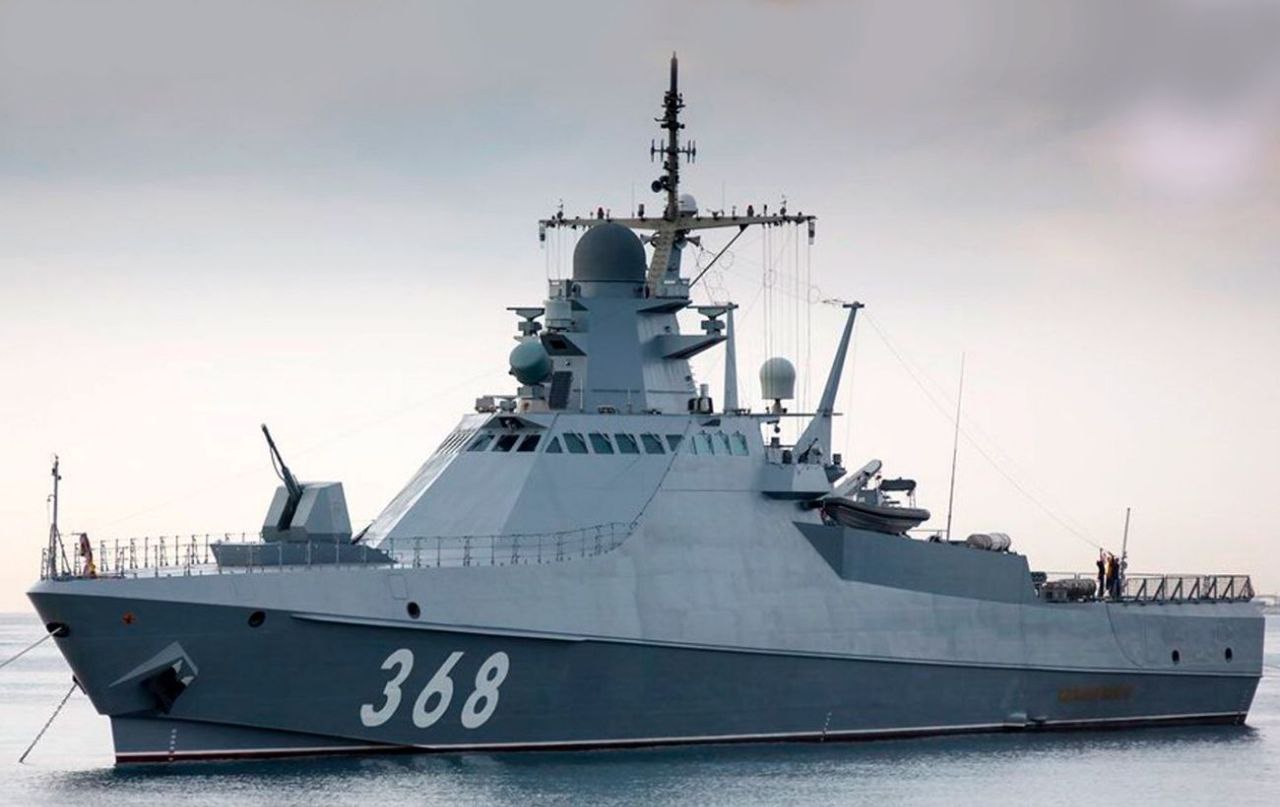 Die Sergej-Kotow-Korvette ist eines der modernsten Kriegsschiffe Putins