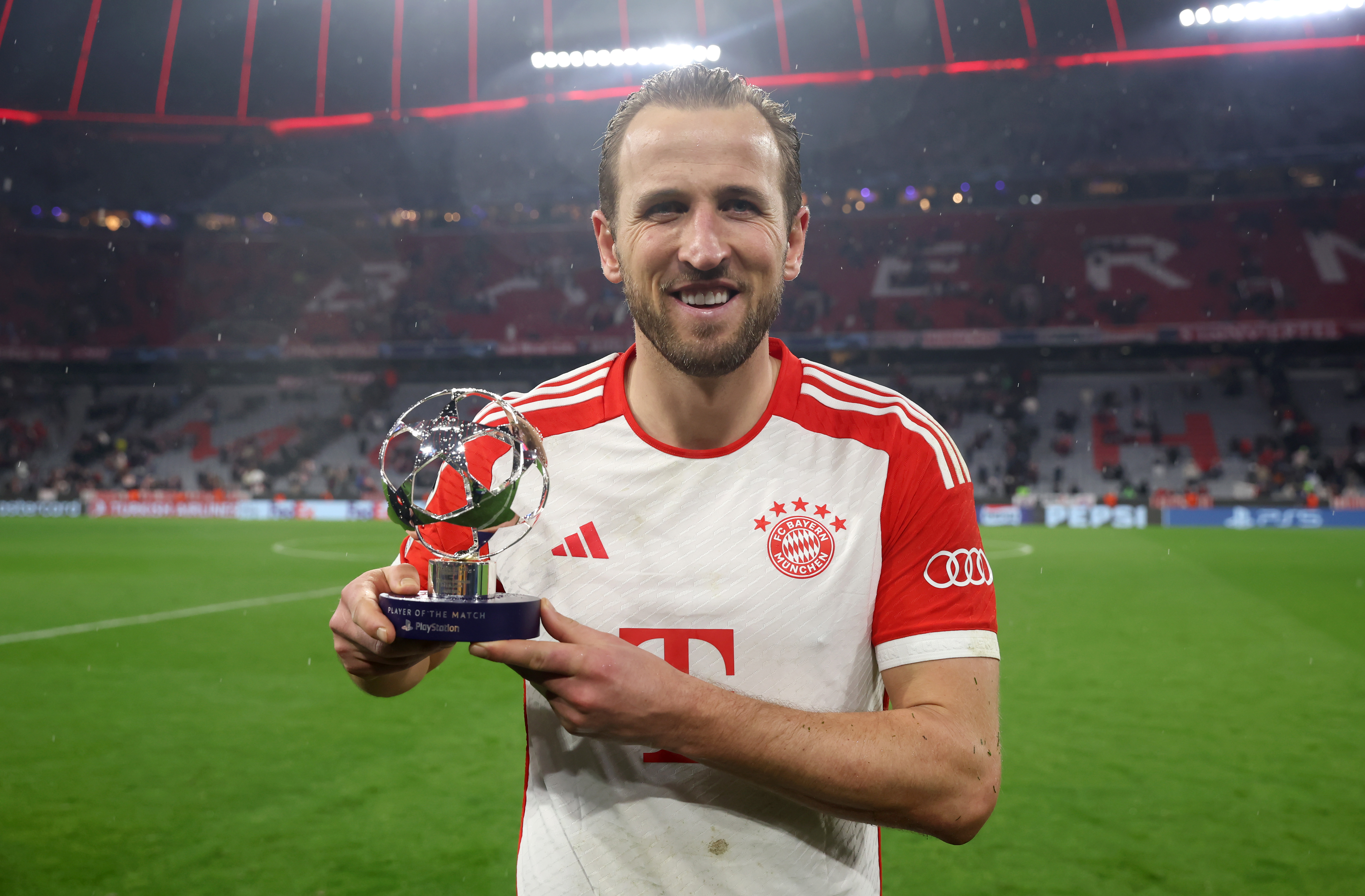 Der Stürmer erhielt die Auszeichnung „Man of the Match“.