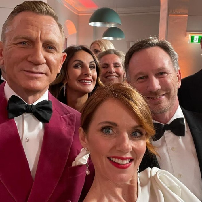 F1-Fan Daniel Craig trifft Horner und Halliwell bei einer James-Bond-Premiere