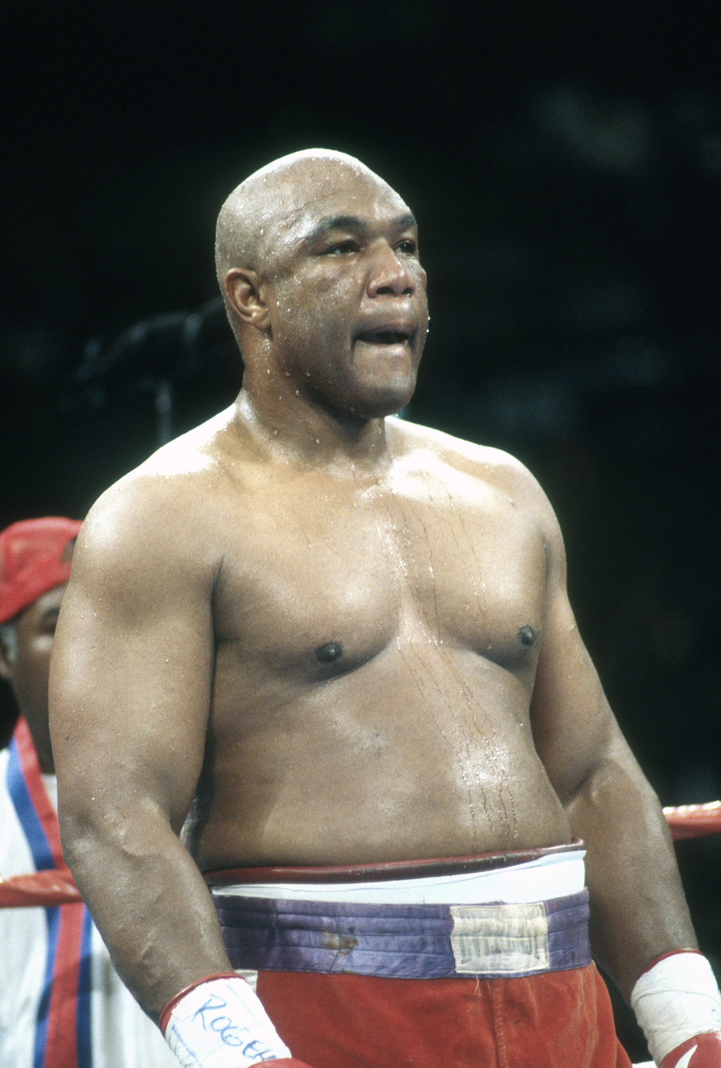 Foreman's ist mit 46 Jahren der älteste Schwergewichts-Champion aller Zeiten