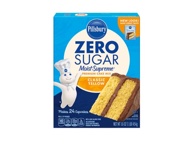 Pillsbury Zero Sugar Gelbe Kuchenmischung
