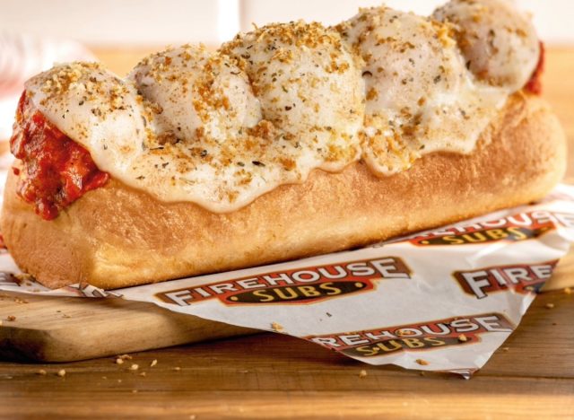 Firehouse Subs, Chicken Parmesan Subs.