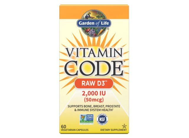 Garden of Life Vitamin Code Roh D3 