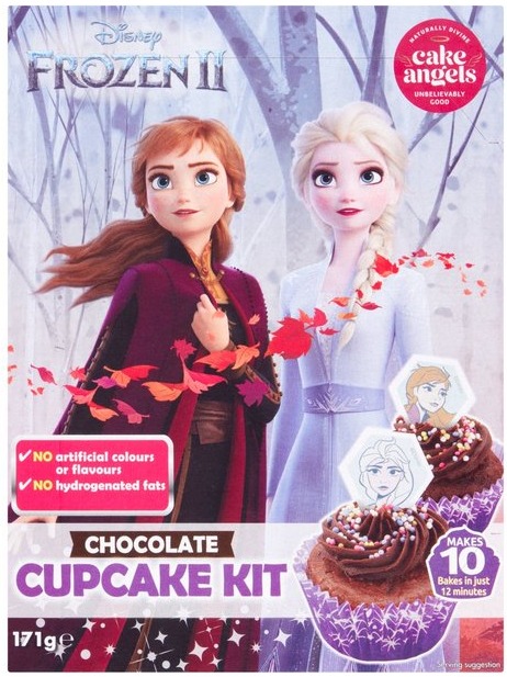 Sparen Sie 30 Pence beim Cake Angels Disney Frozen 2 Cupcake-Set bei Morrisons