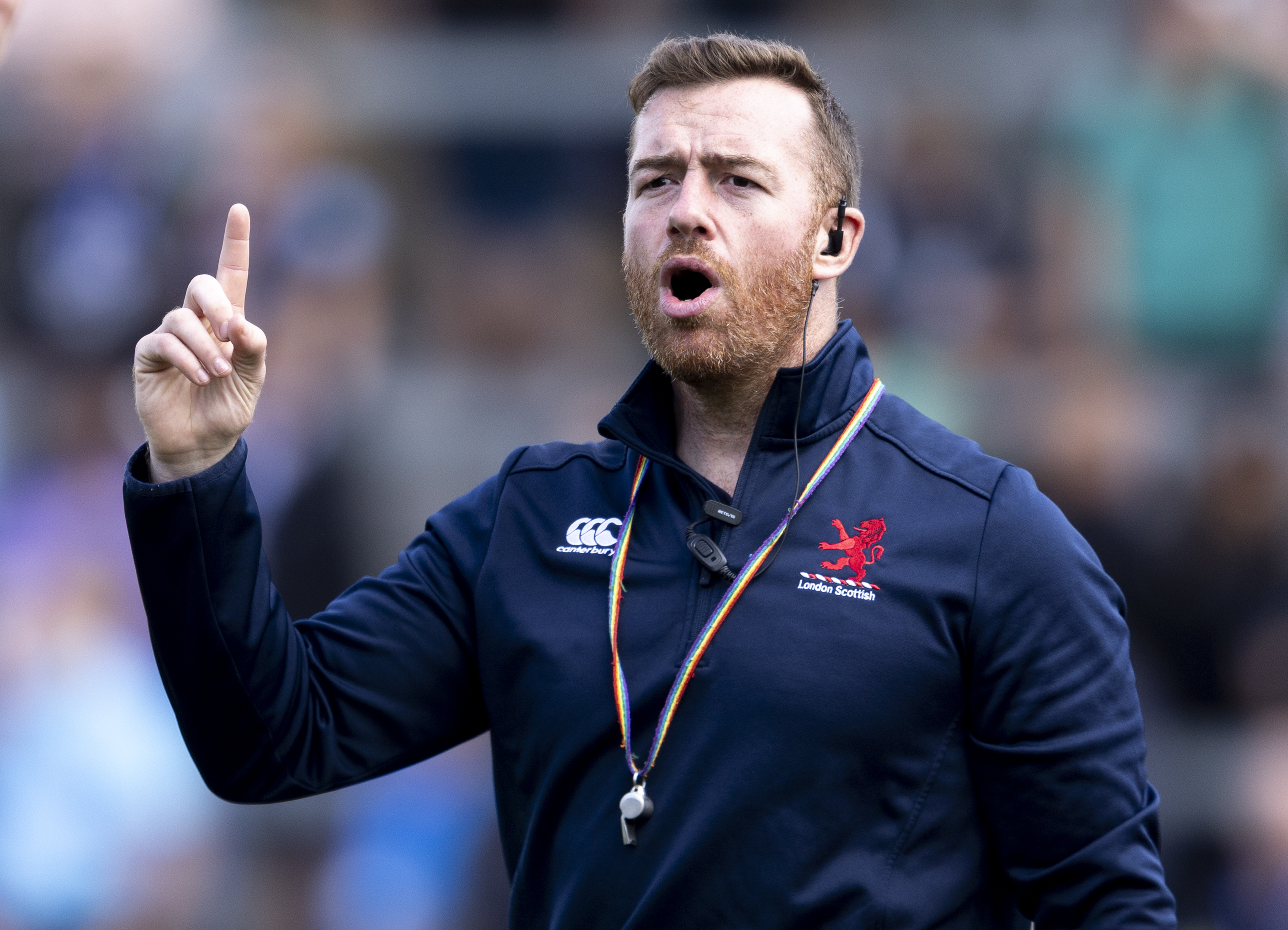 Gray engagiert sich immer noch als Cheftrainer bei London Scottish im Rugby