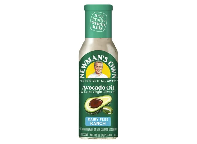 Newman's eigenes griechisches Dressing mit Avocado und nativem Olivenöl extra