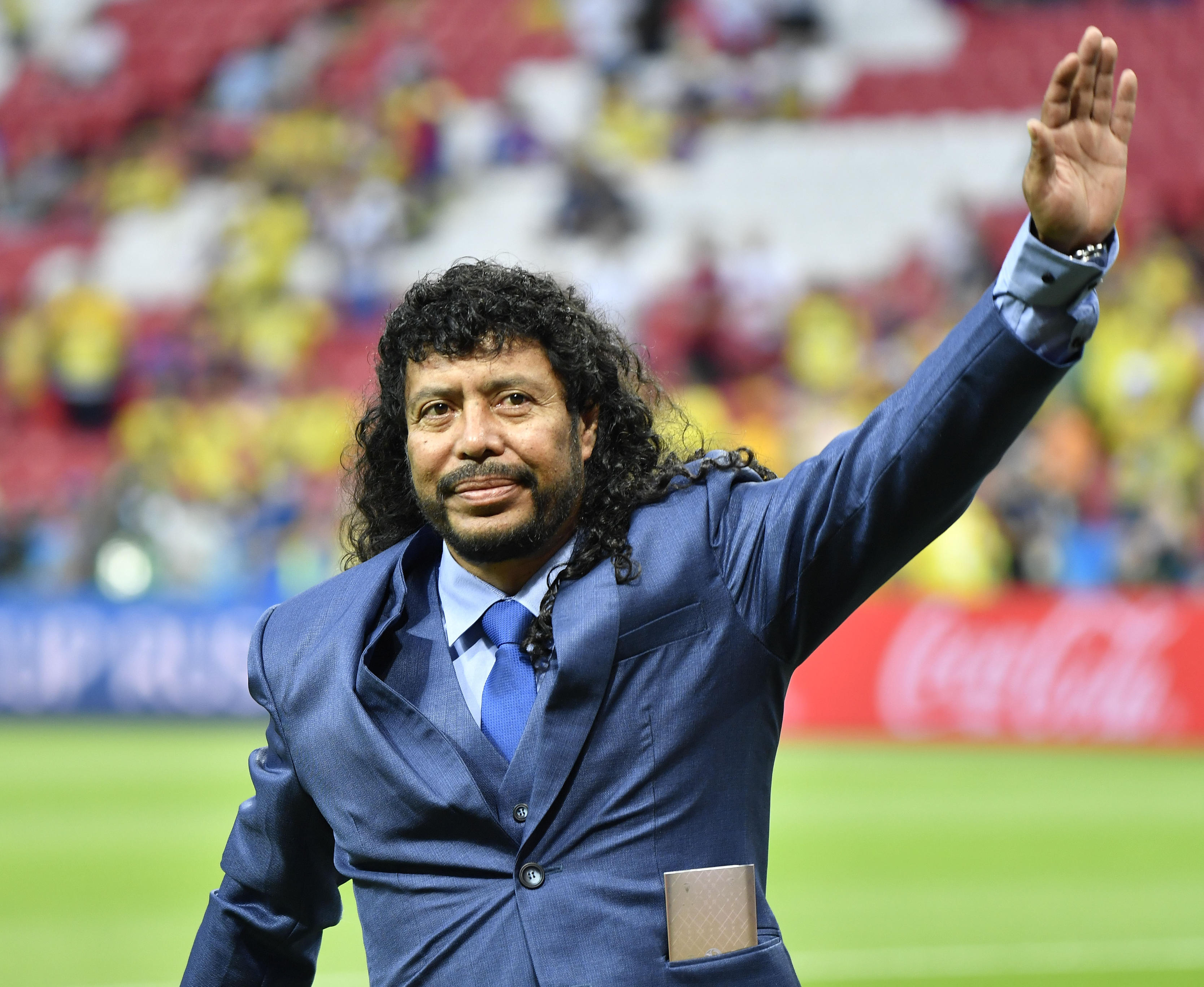Higuita wird am Freitagabend beim Aufeinandertreffen Kolumbiens gegen Spanien anwesend sein
