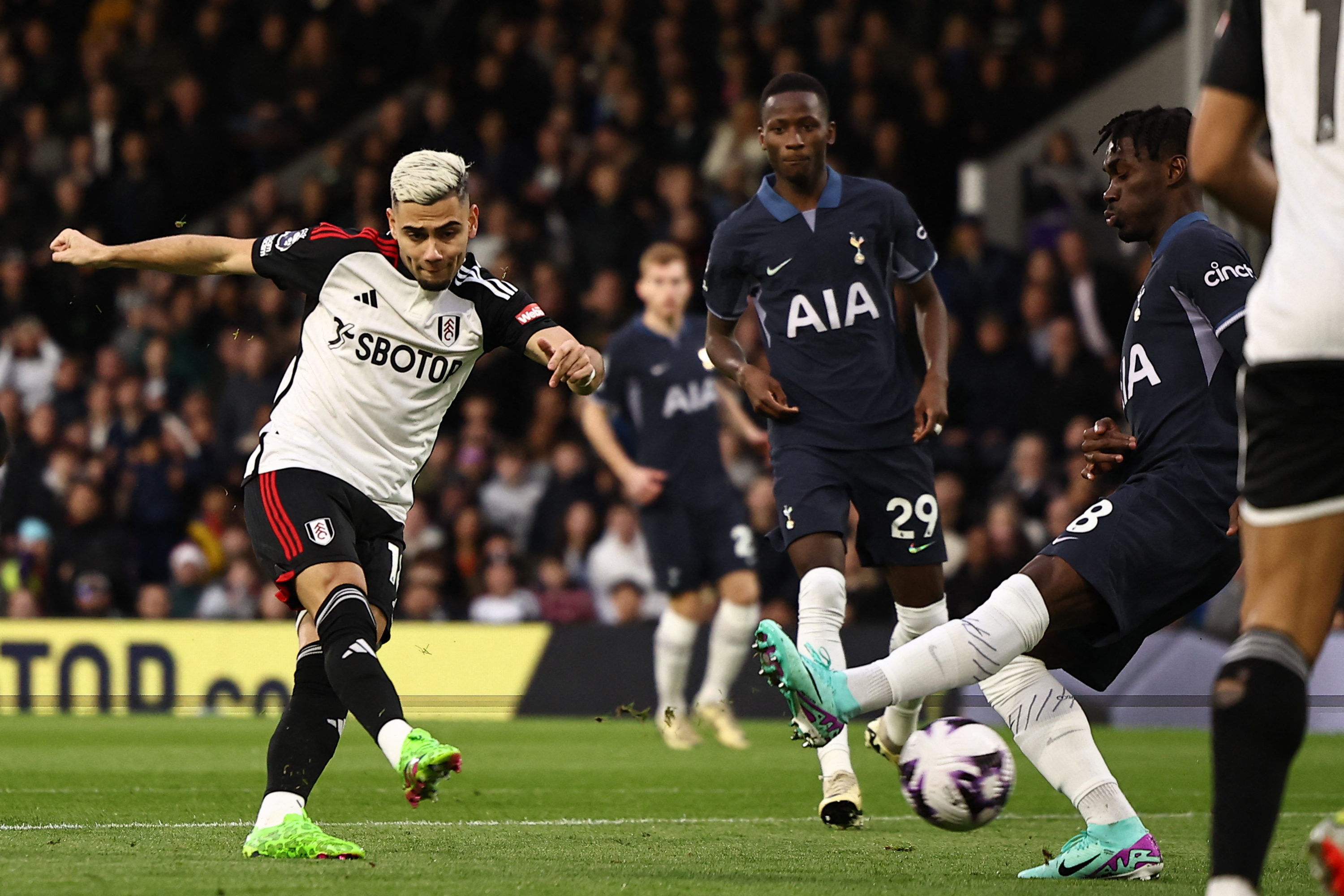 Pereira hatte letztes Wochenende ein großartiges Spiel für Fulham gegen Tottenham