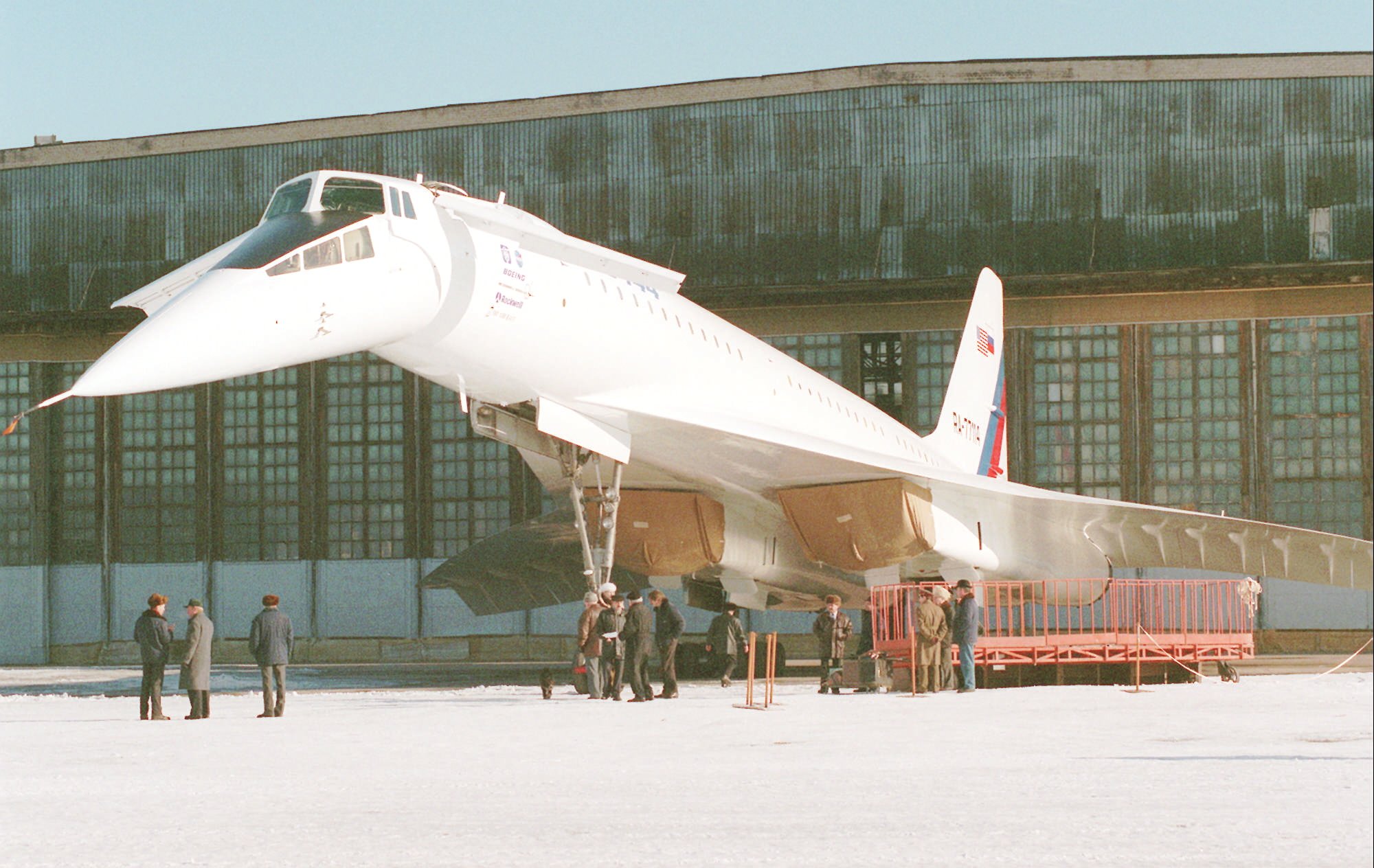 Die Tu-144 war der Concorde so ähnlich, dass einige Leute dachten, die Russen hätten die Pläne gestohlen