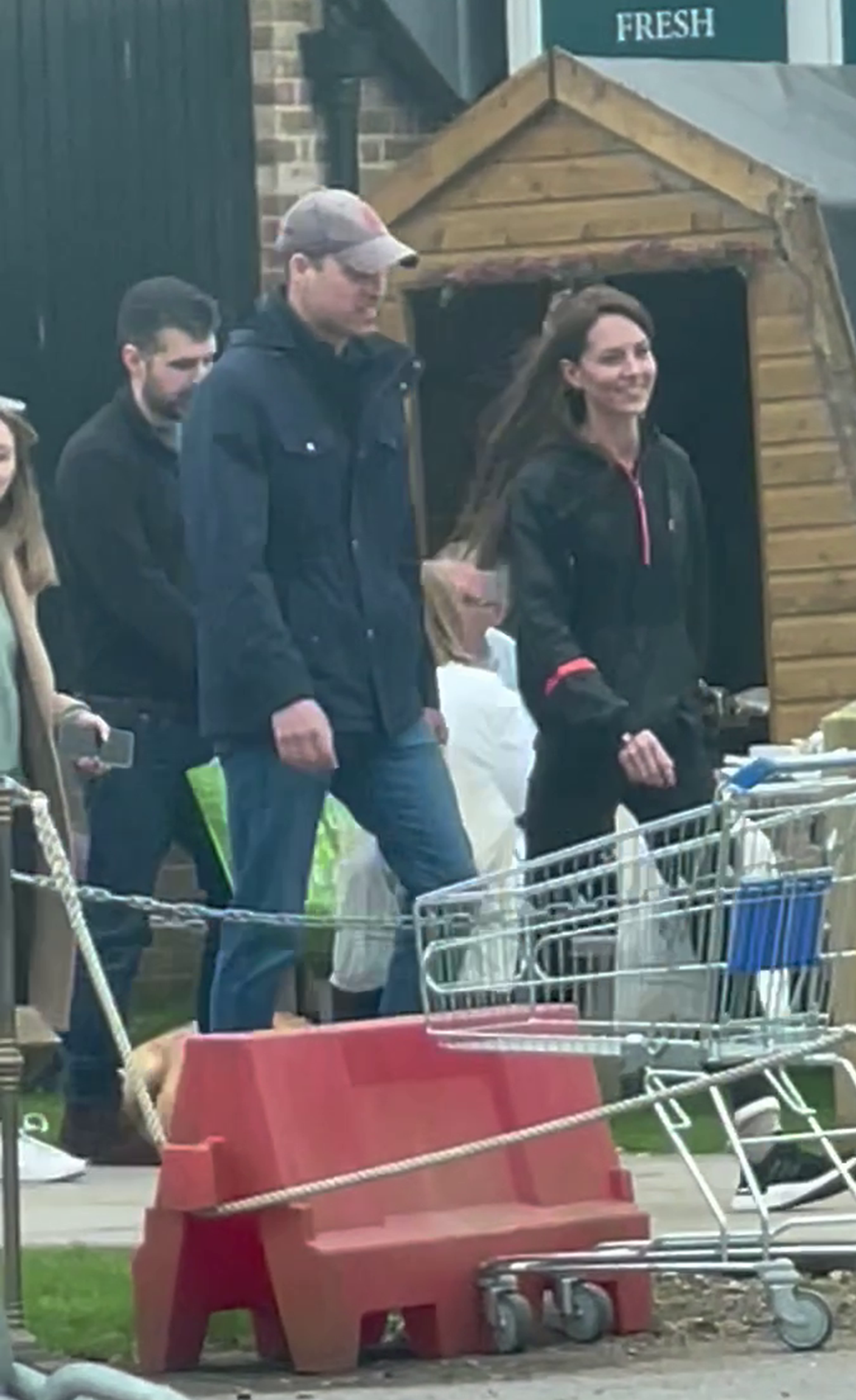 More conspiracy theories circulated after a video of Kate and William at Windsor Farm Shop emerged