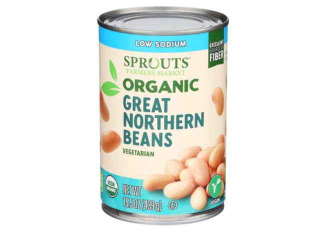 Sprossen natriumarme Great Northern Beans