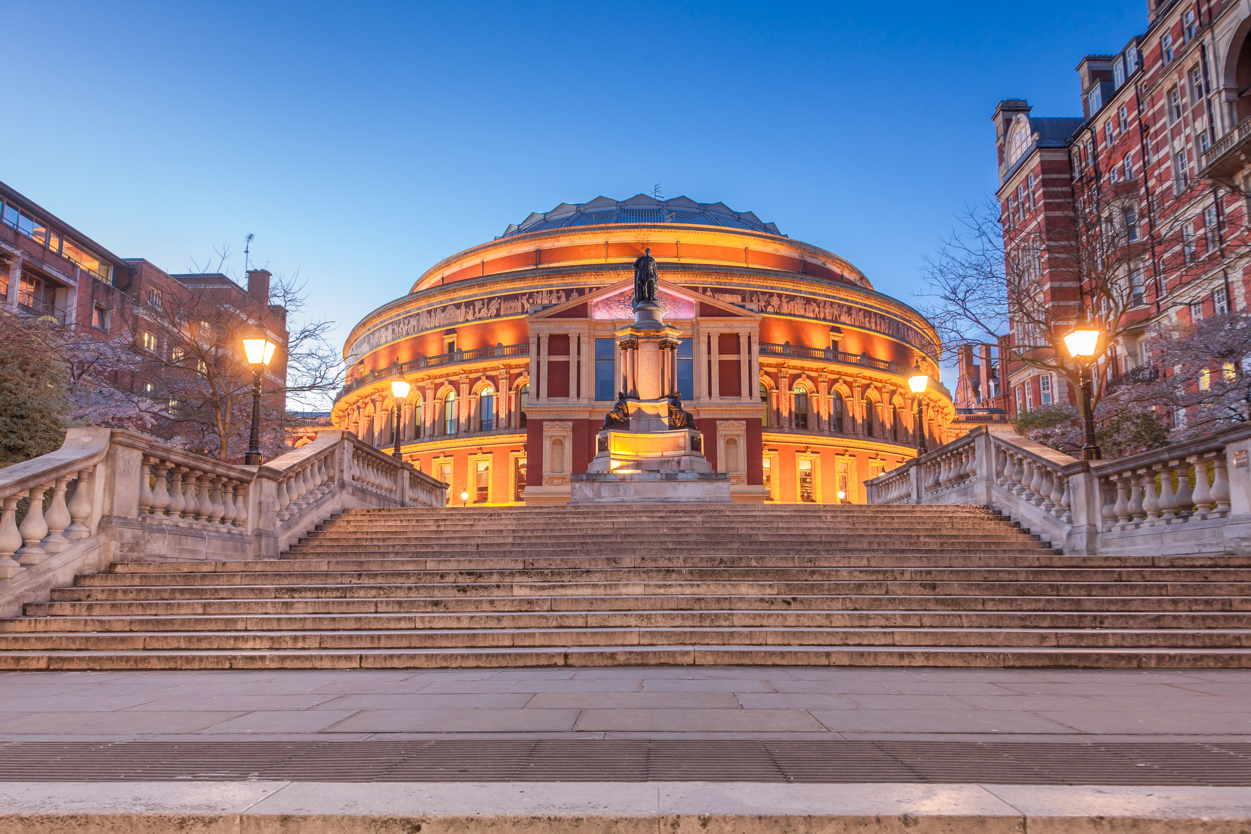 Die Royal Albert Hall ist ein berühmter Konzertort in London