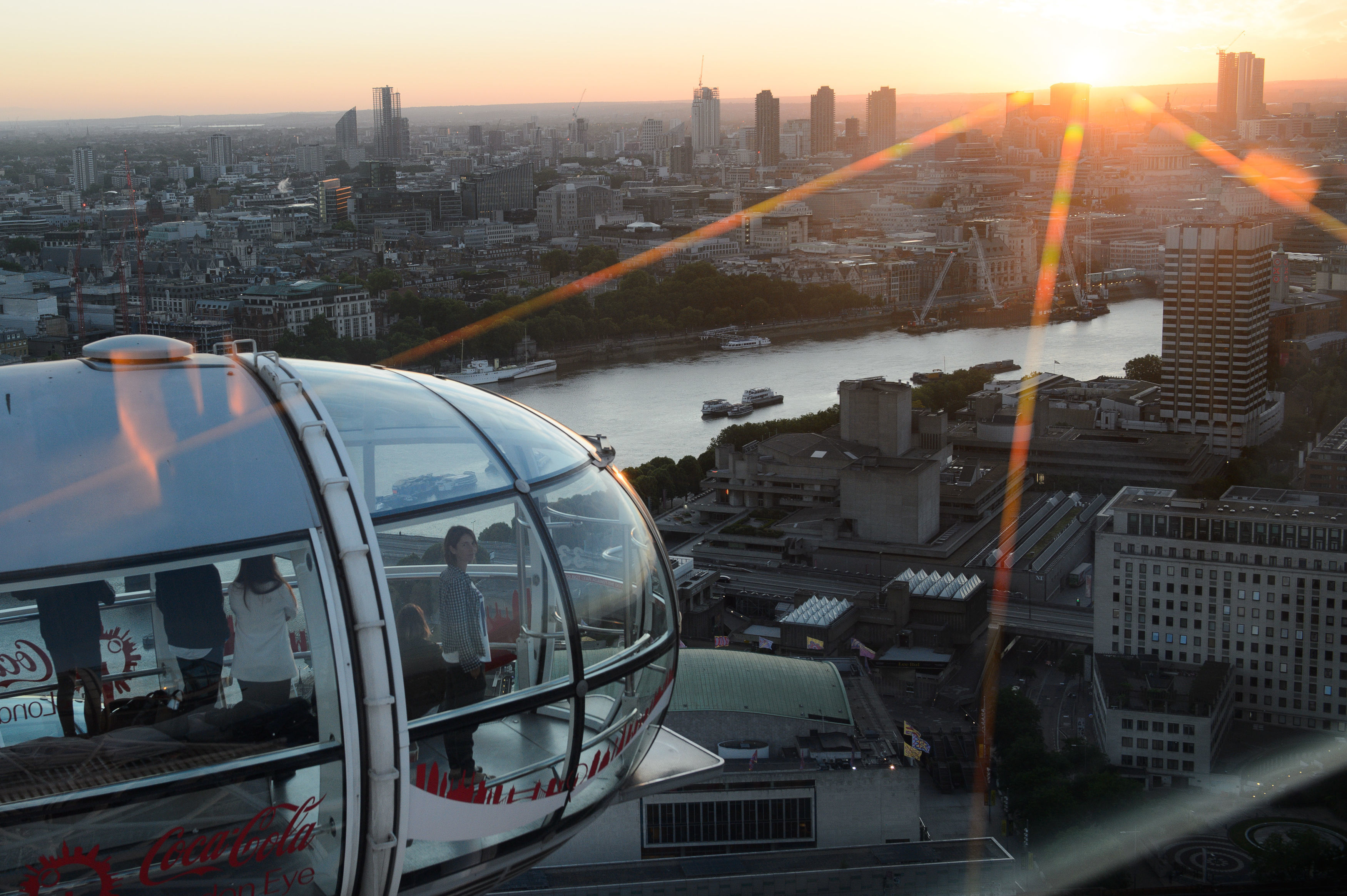Das London Eye ist eine der vielen Merlin-Attraktionen in Großbritannien