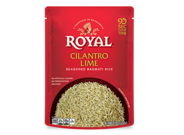Königlicher Basmati-Koriander-Limetten-Reis 