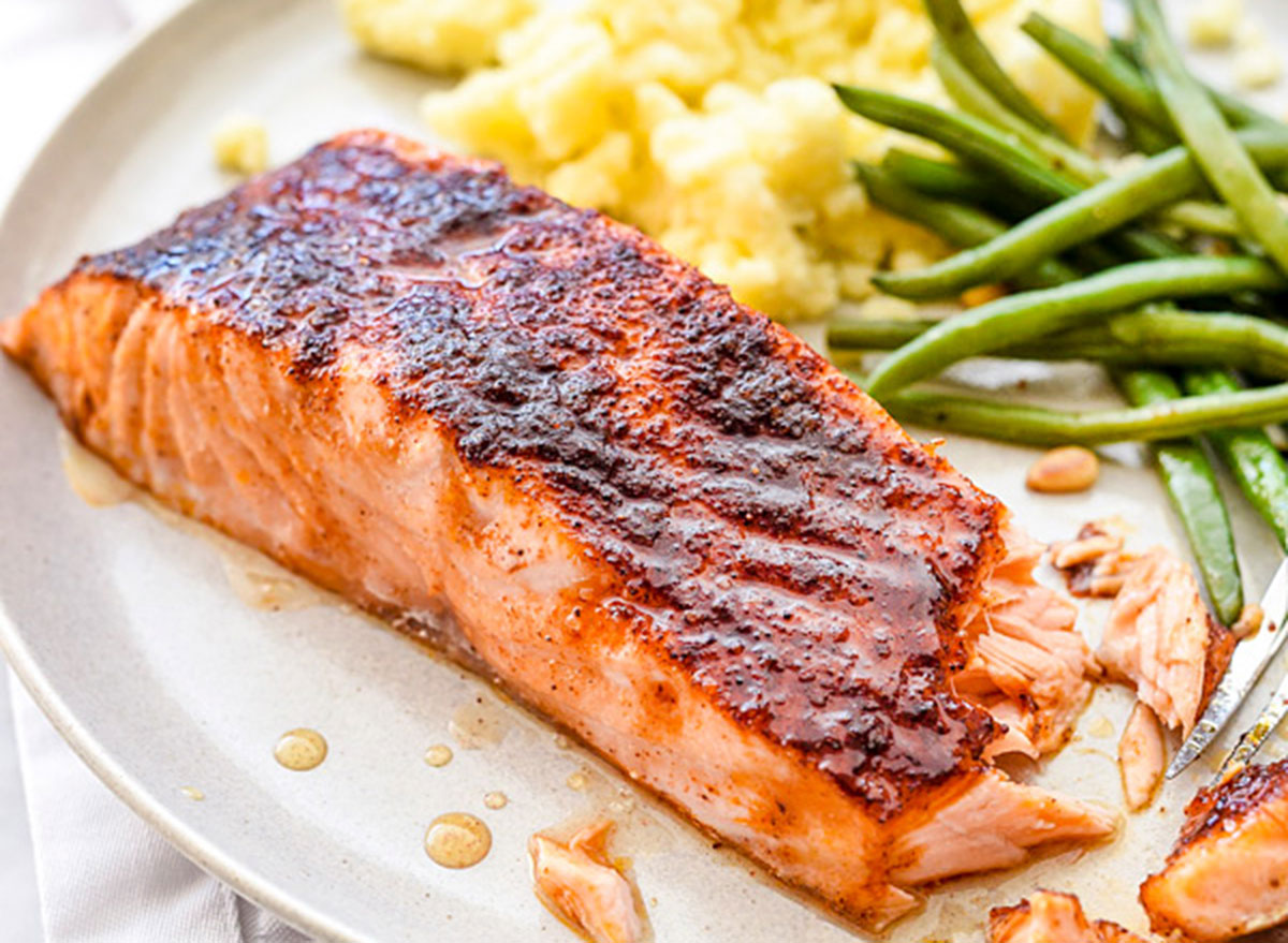 Good Friday recipes maple crusted salmon