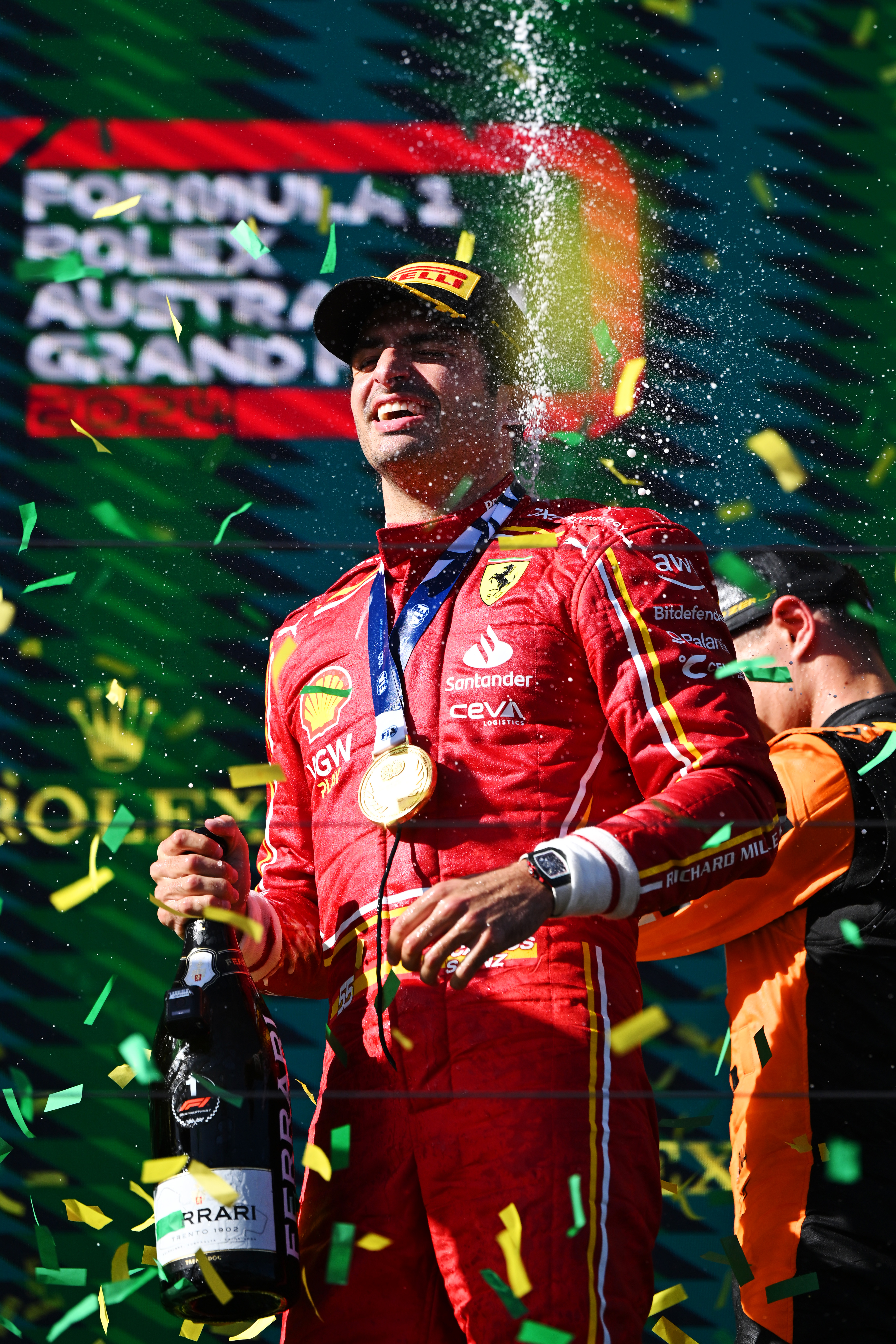 Sainz holte am Sonntag beim Großen Preis von Australien seinen dritten F1-Rennsieg