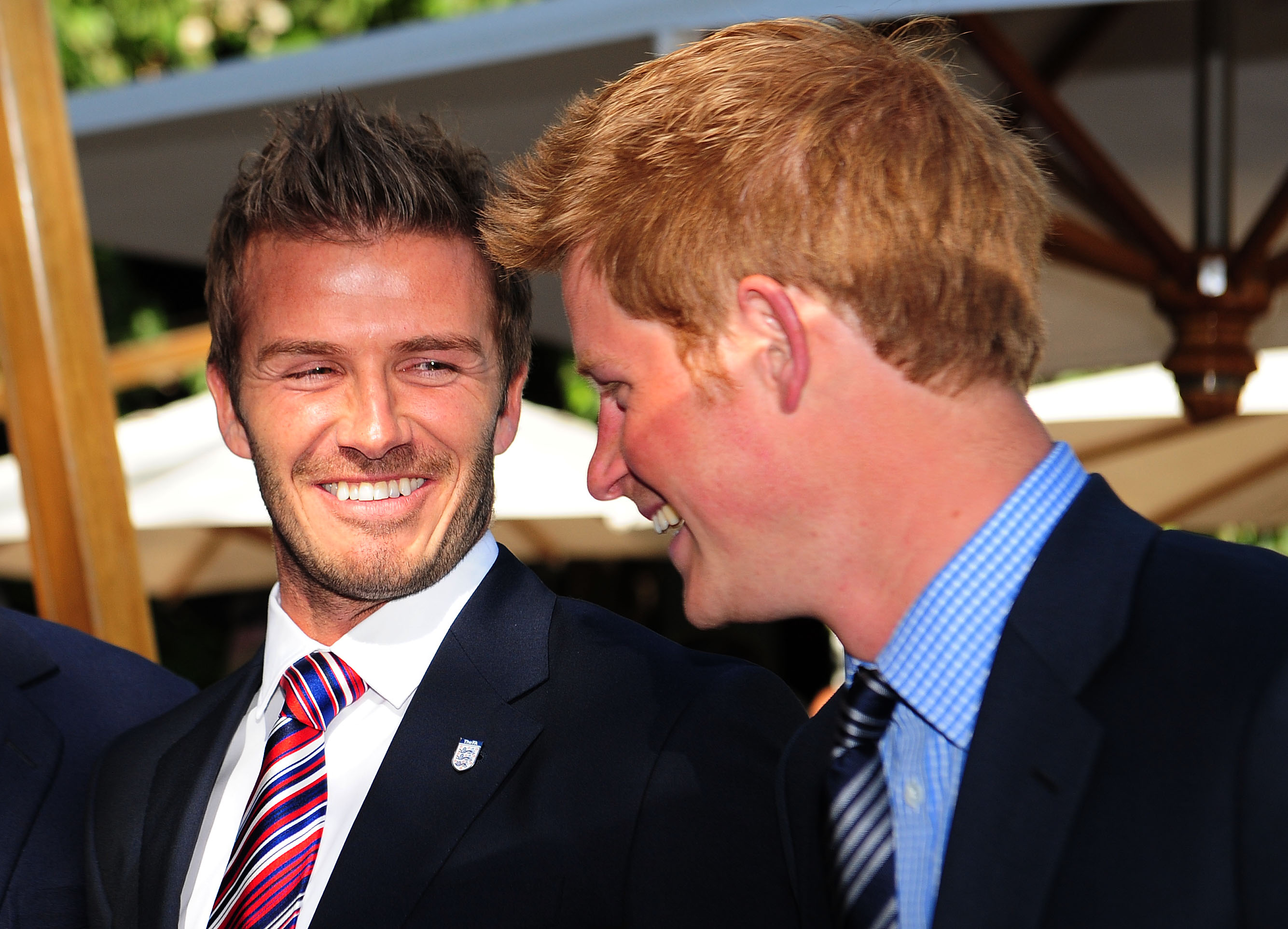 Prinz Harry hatte zuvor eine enge Beziehung zu den Beckhams