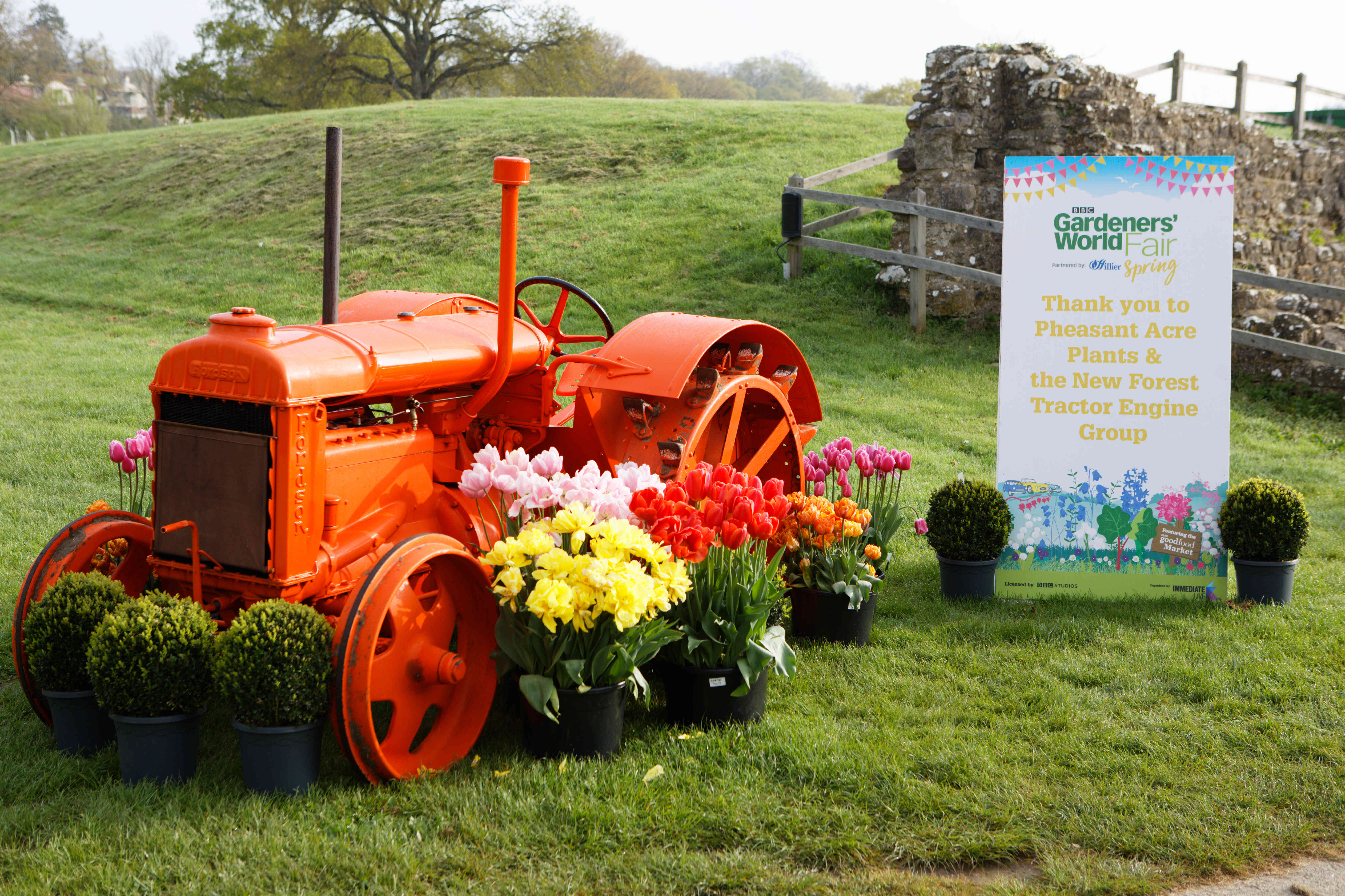 Die Gardeners World Spring Fair findet vom 3. bis 5. Mai in Beaulieu, Hampshire, statt