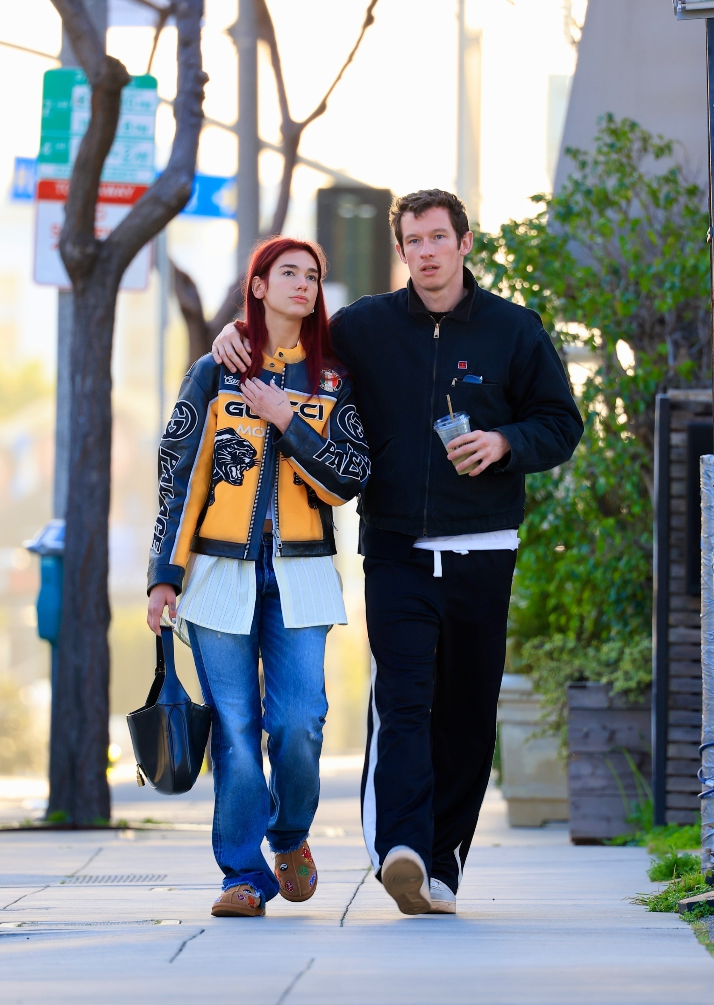 Dua Lipa and Callum Turner appear totally head-over-heels for each other