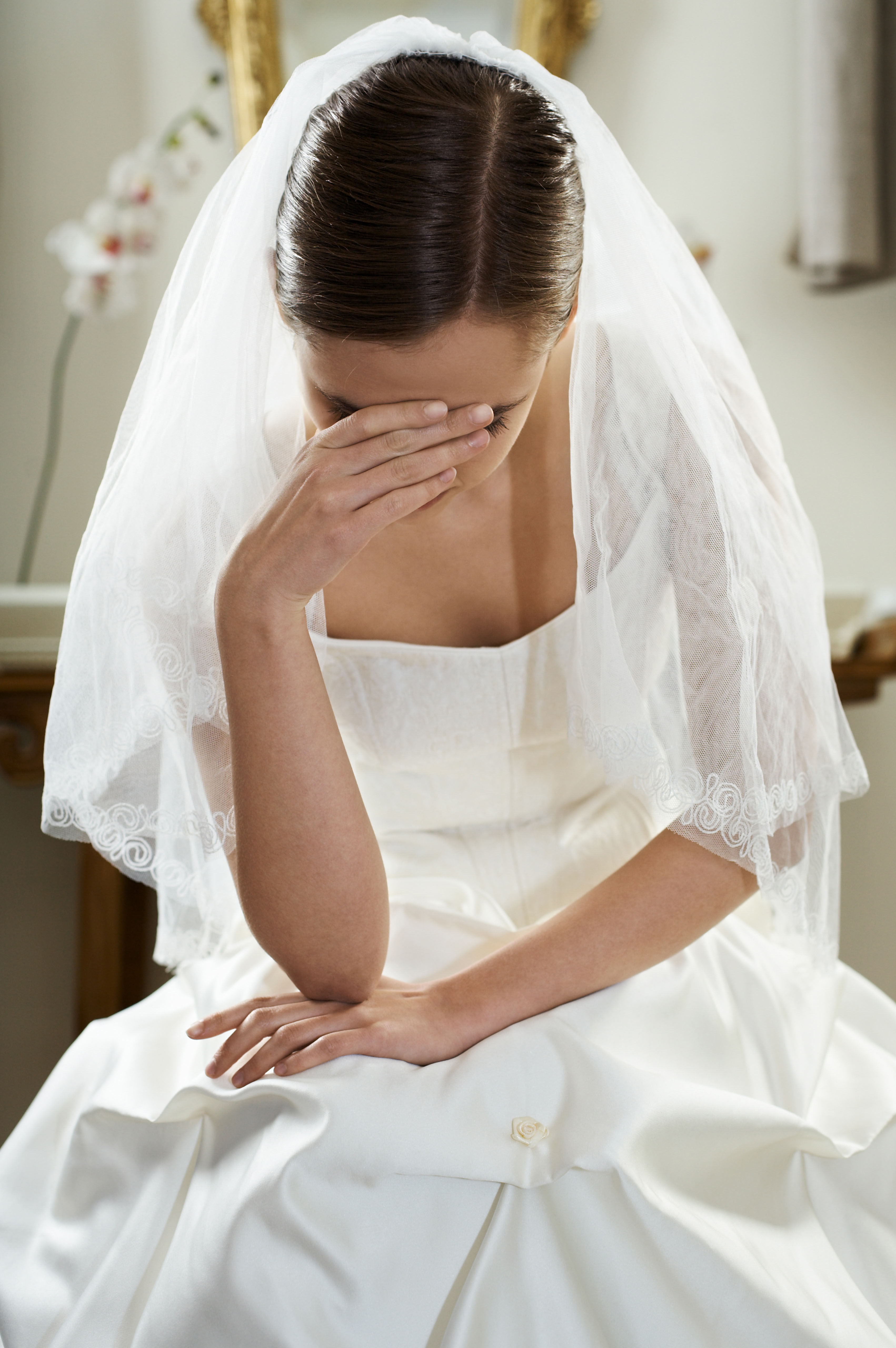 Leider wissen wir nicht, wie die Braut auf das Kleid reagiert hat