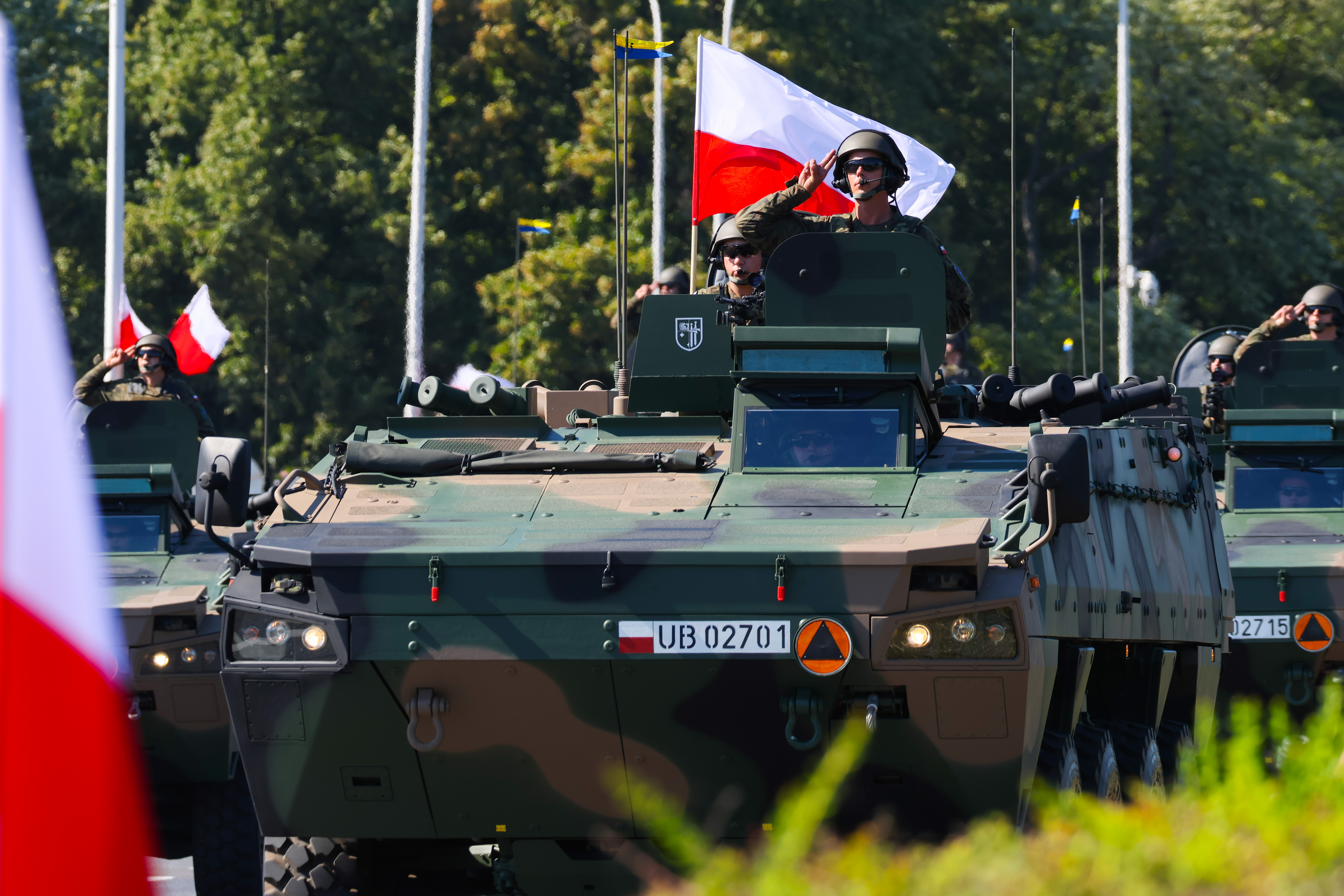 Unlike Britain, Poland has been investing millions into tanks, personnel and equipment