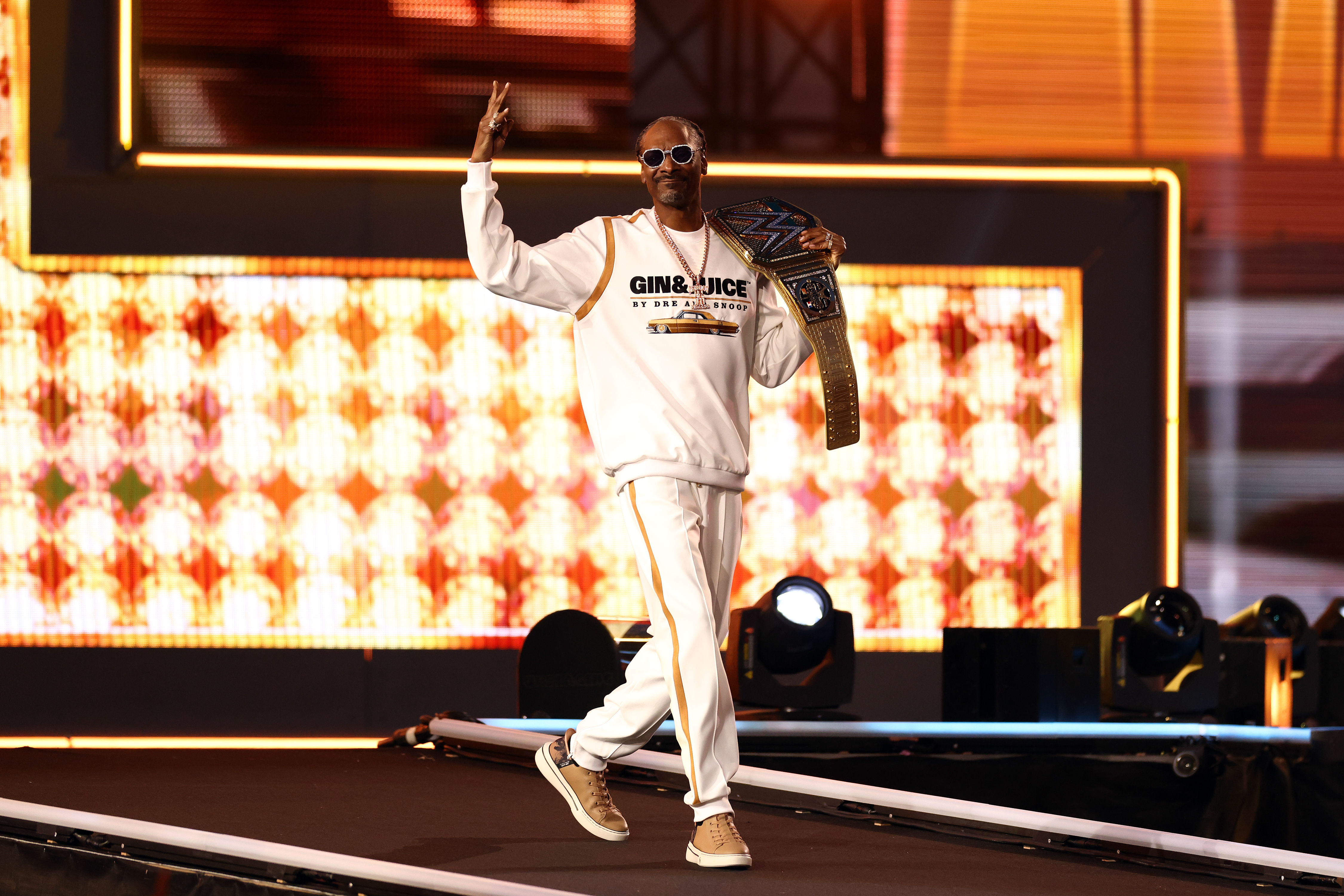 Snoop Dogg lieferte während des WrestleMania 40-Matches einen Kommentar