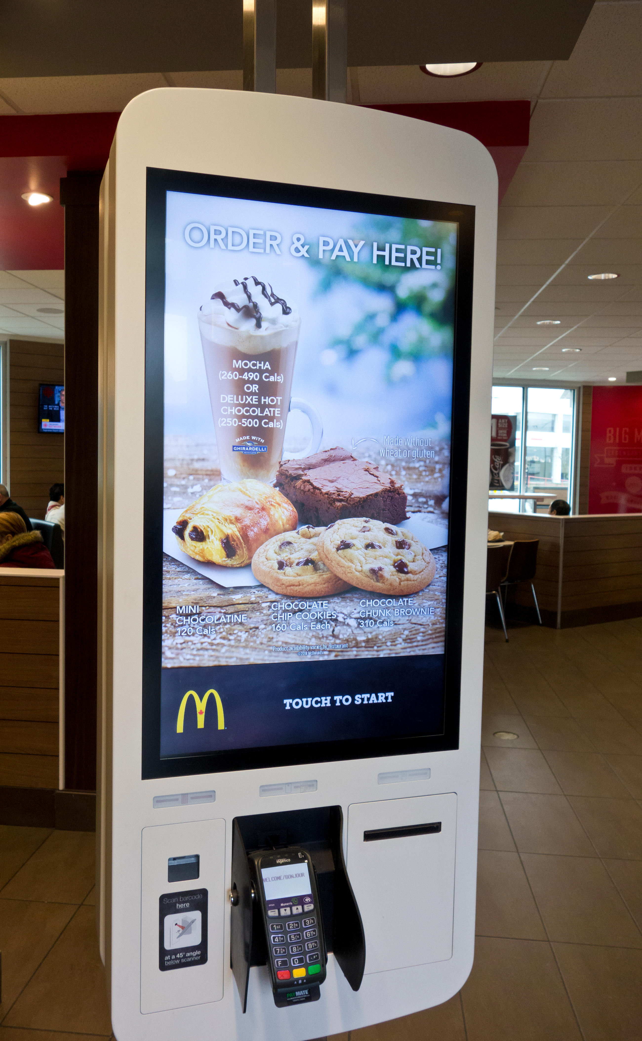 Fans verglichen den Automaten mit einem Bestellautomaten von McDonald's