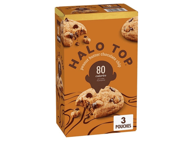 Halo-Top-Erdnussbutter-Schokoladenkeksmischung.