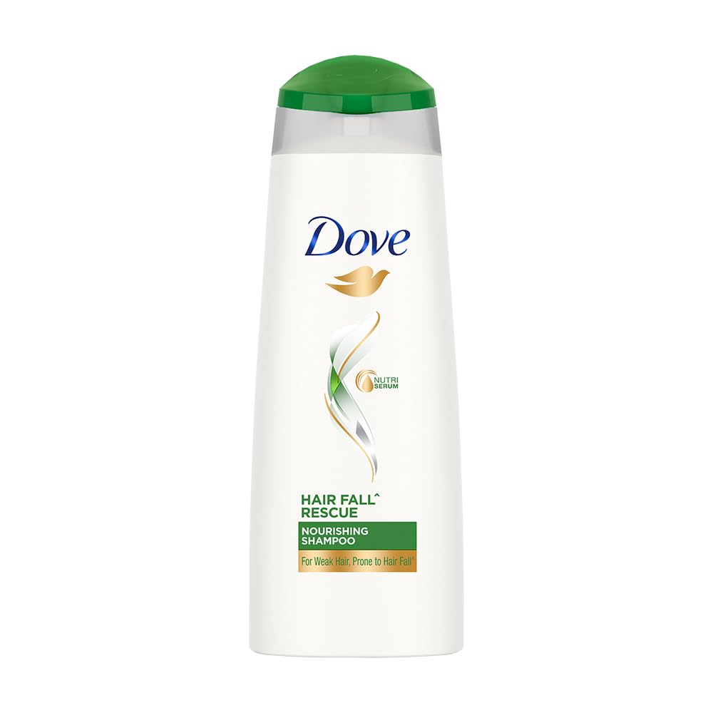Für ihre Haarspitzen verwendete sie Dove's Hair Fall Shampoo
