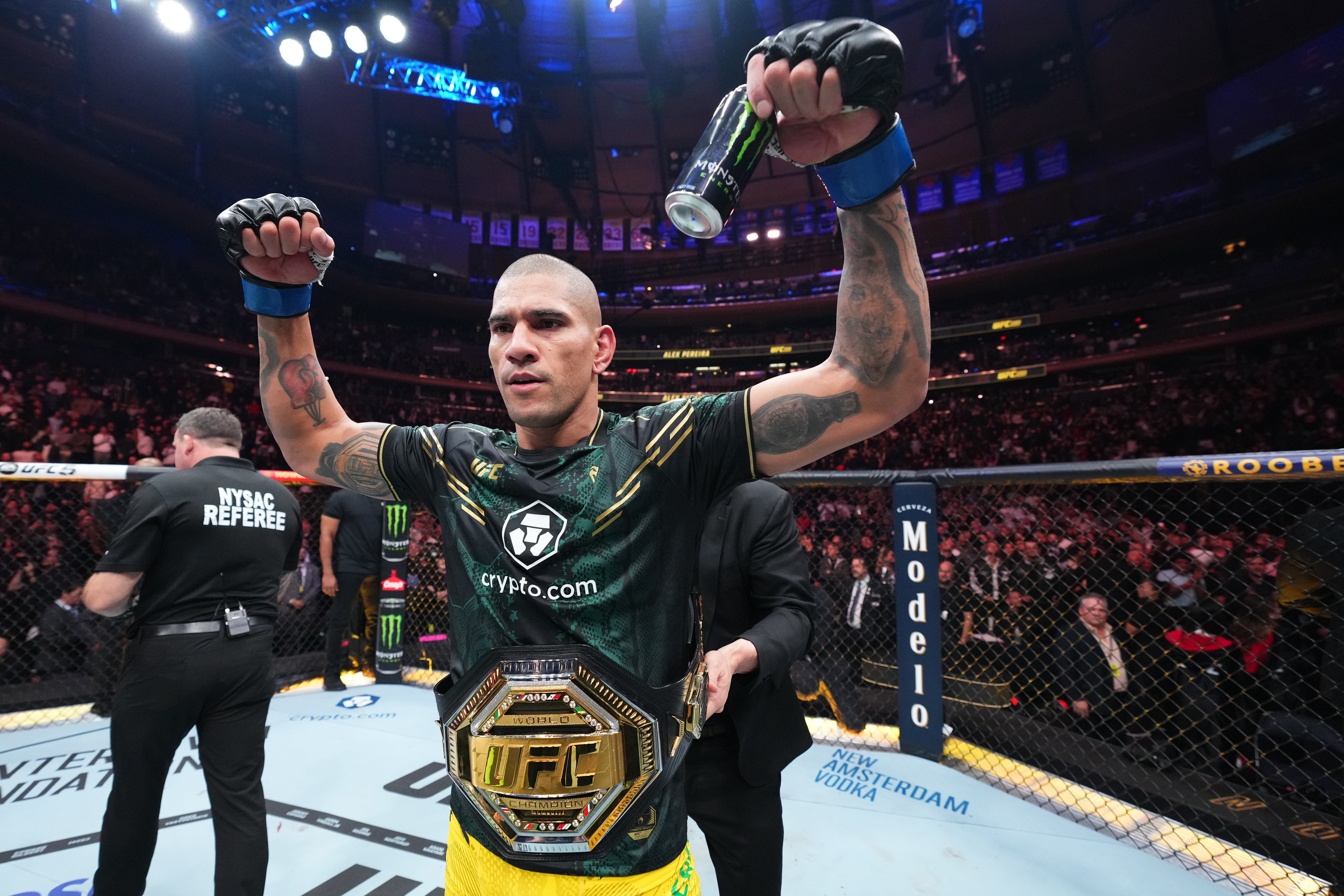 Der Brasilianer wurde letzten November der schnellste Zwei-Divisions-Champion in der UFC-Geschichte