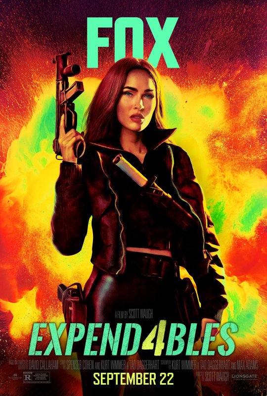 Megan Fox Expend4bles-Poster Expendables 4-Poster