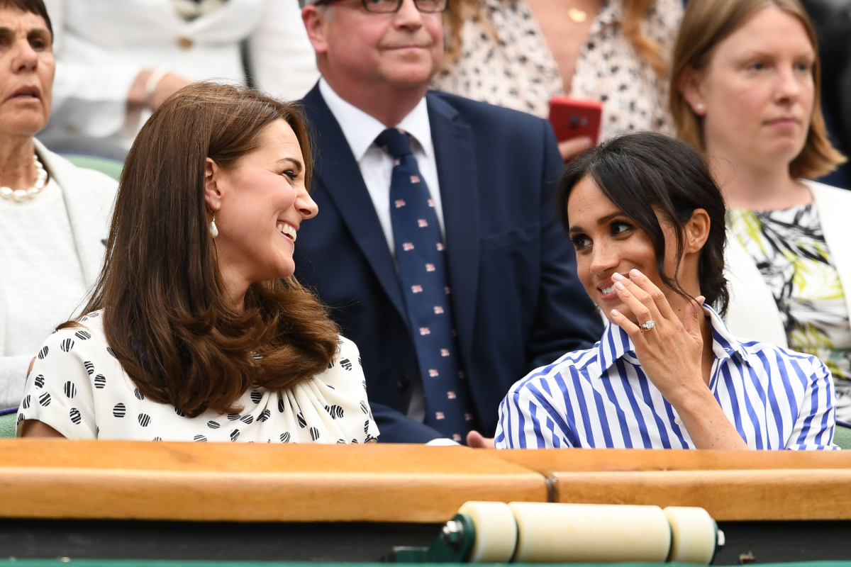 Prinzessin Kate und Meghan Markle Wimbledon 2018