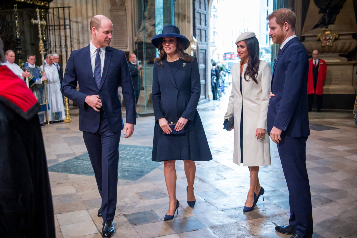 Prinzessin Kate und Meghan Markle Westminster Abbey