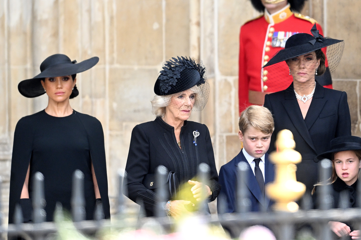 Meghan Markle und Kate Middleton nehmen an der Beerdigung teil