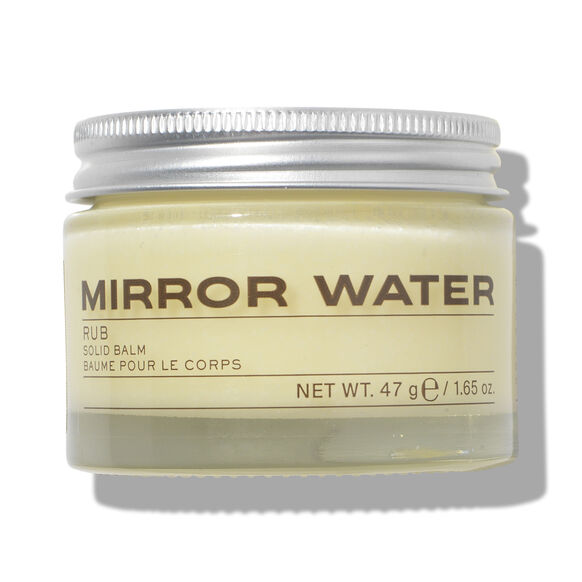 Mirror Water Rub Solid Balm ist schick und riecht köstlich