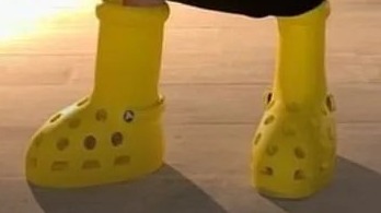 Sind das schicke Crocs?