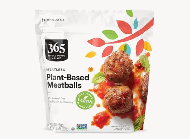 365 Whole Foods Fleischbällchen auf pflanzlicher Basis 