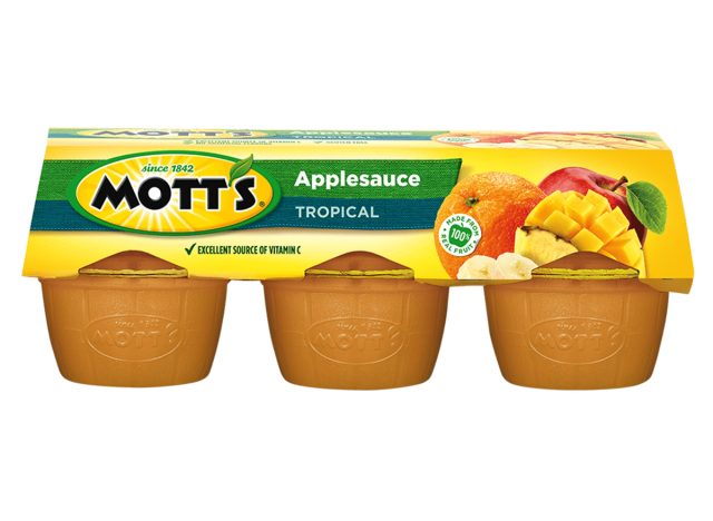 Mott's tropischer Apfelmusbecher