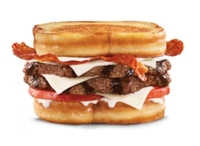 Hardees Double Frisco Burger