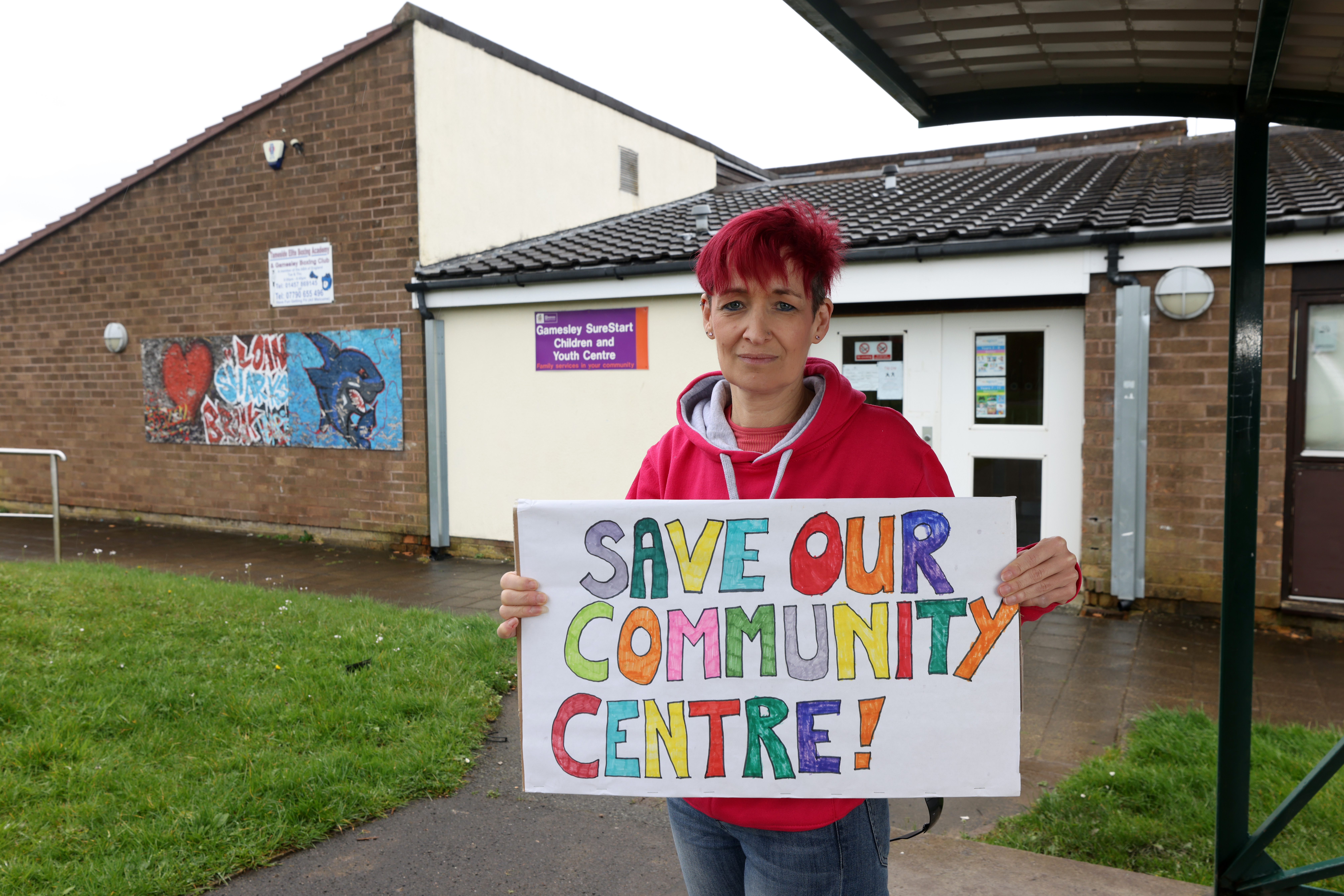 Helen Thornhill, who helps run The Hangout Youth Club, is trying to save the community centre