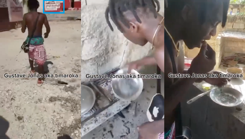 This video, which was shared in February 2024, was filmed in Haiti and seems to show a case of cannibalism. Our team decided to only publish screengrabs, because of its shocking nature.