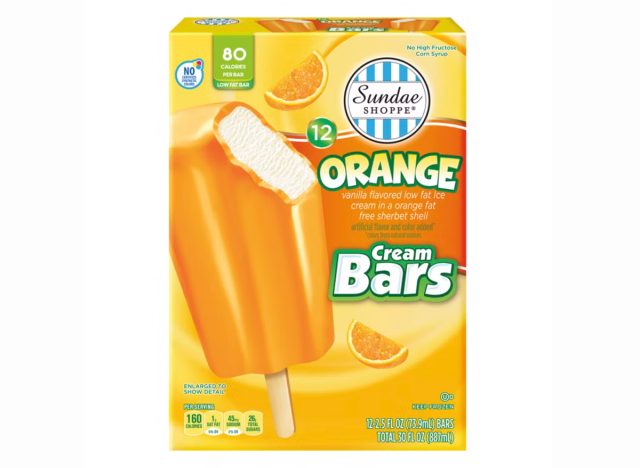 Sundae Shoppe Orange Cream Bars von Aldi