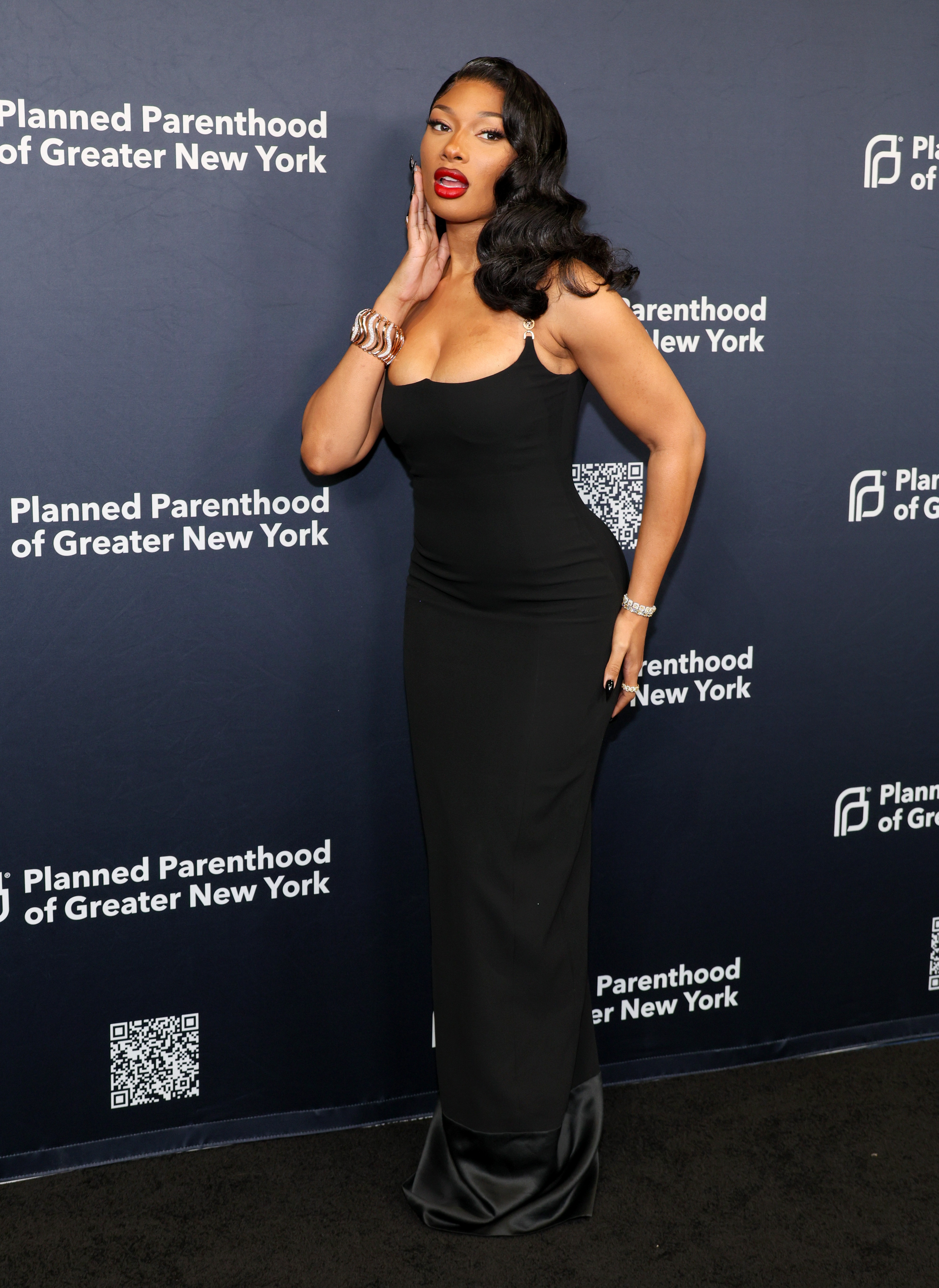 Megan Thee Stallion bei einer Gala der Sexualgesundheitsorganisation Planned Parenthood in New York