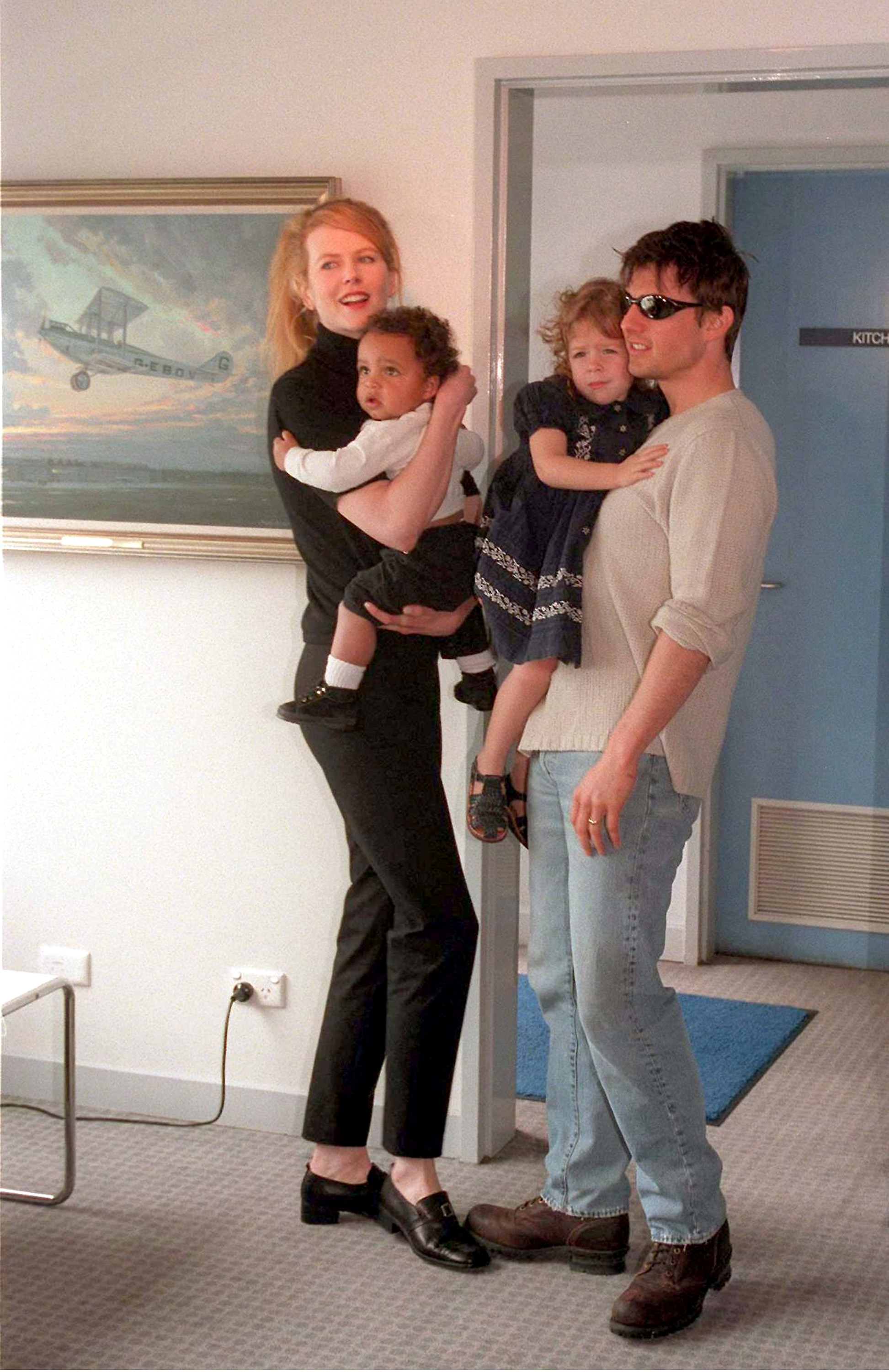 Tom steht seinen Kindern mit Nicole Kidman nahe, die angeblich Scientologen sind
