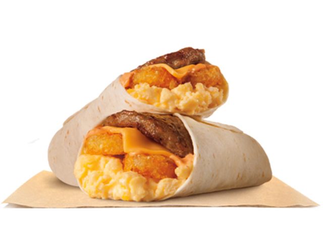 Burger King Frühstück Burrito Jr