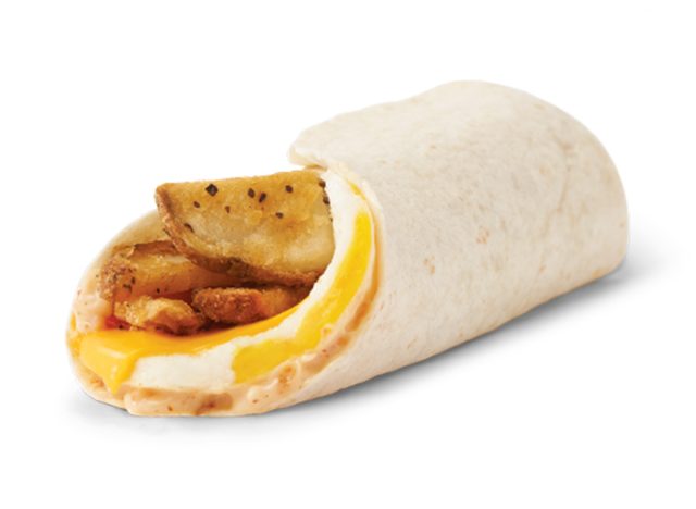 Wendy's Eier-Käse-Frühstücks-Wrap