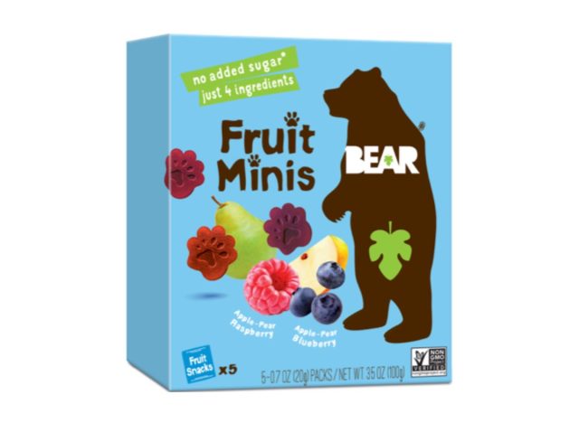 Schachtel mit Bearsnacks-Frucht-Minis