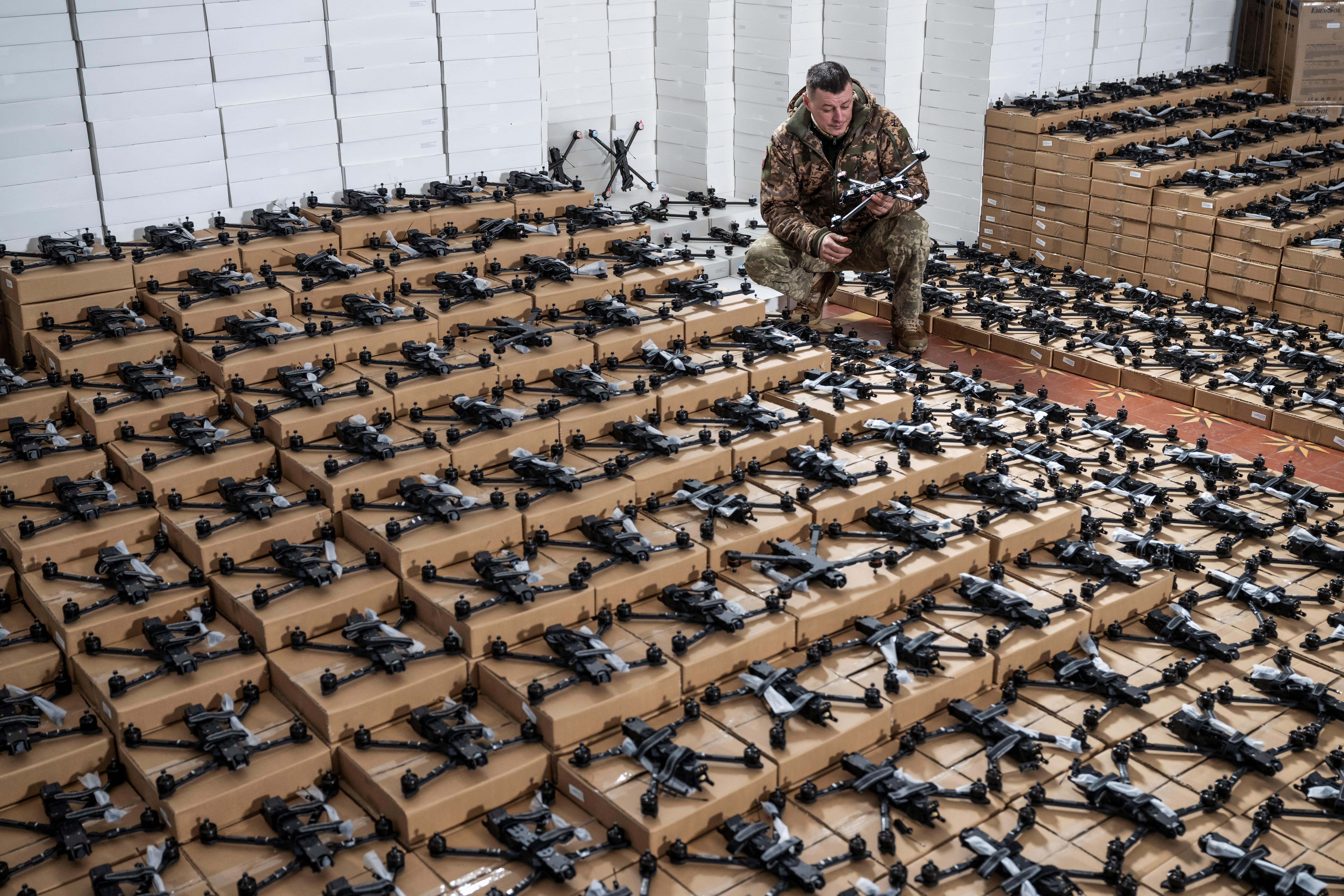 FPV-Drohnen mussten den Mangel an Munition ausgleichen